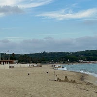 Photo taken at Plage de Pampelonne by Mrs. G. on 9/15/2023
