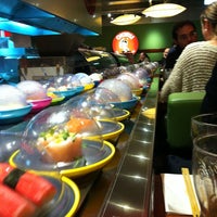 Photo taken at Okiru Running Sushi by Thomas S. on 10/26/2012