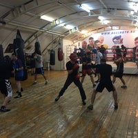 Photo taken at Школа бокса Александра Морозова by www.boxing78.ru Ш. on 10/28/2016