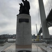 Photo taken at Памятник морякам торгового флота by R K. on 2/12/2018