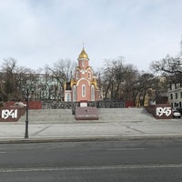 Photo taken at Храм-Часовня Святого Апостола Андрея Первозванного by R K. on 2/12/2018