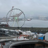 Photo taken at The Seattle Great Wheel by Shin on 1/22/2024