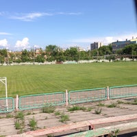Photo taken at Стадион «Торпедо» by Alena O. on 6/12/2014