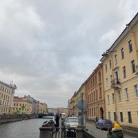 Photo taken at Voznesensky Bridge by Ирина К. on 1/3/2020