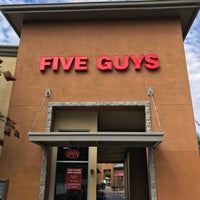 Photo taken at Five Guys by O Y. on 9/13/2018