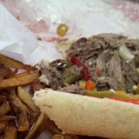 Photo taken at Roma&amp;#39;s Italian Beef by Michael B. on 3/27/2014