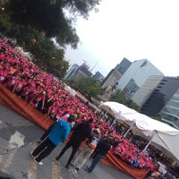 Photo taken at carrera avon contra el cancer 2014 by Tere G. on 10/26/2014