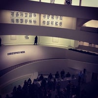 Photo taken at Christopher Wool at The Guggenheim Museum by David C. on 12/14/2013
