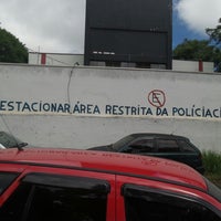Photo taken at 101º Distrito Policial - Jardim Embuias by LIMA A. on 2/17/2014