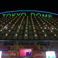 Photo taken at Tokyo Dome by miku a. on 11/21/2019