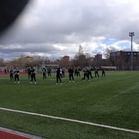 Photo taken at Стадион «Юность» by Stanislav R. on 5/3/2015