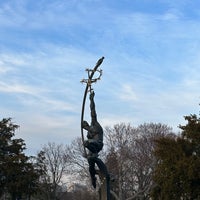 Photo taken at Rocket Thrower Statue by Don D. on 3/21/2023