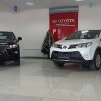 Photo taken at Toyota центр by Раисат К. on 1/3/2014