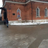 Photo taken at Храм Преподобного Сергия Радонежского в Бусинове by pawel p. on 1/18/2015