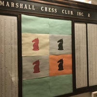 Photo taken at Marshall Chess Club by Zach K. on 4/10/2018
