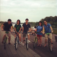 Photo taken at Punggol Park Cycling Track by Clement C. on 12/2/2012
