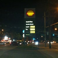 Photo taken at Shell by Dan F. on 10/28/2012