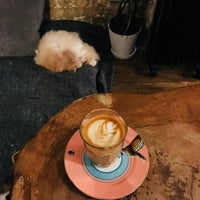 Photo taken at London Cat Village by Mouza on 5/11/2018