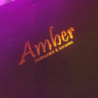 Photo taken at Amber Restaurant &amp;amp; Karaoke by Anna A. on 5/7/2017