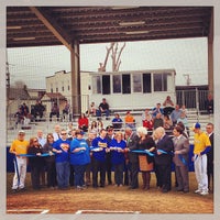 Photo taken at Lemay Baseball Association-Heine Meine Field by Katy J. on 3/15/2013