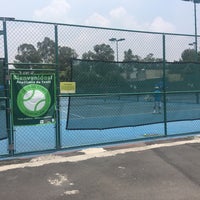 Photo taken at Club de Tenis Coyoacan by Luzbel M. on 6/9/2018