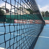 Photo taken at Club de Tenis Coyoacan by Luzbel M. on 6/25/2018