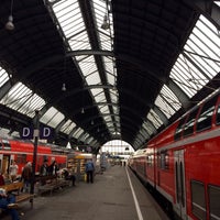 Photo taken at Karlsruhe Hauptbahnhof by Andre B. on 6/8/2015