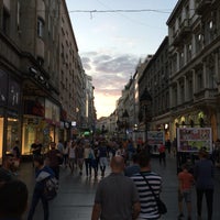 Photo taken at Knez Mihailova Street by Amine N. on 8/14/2016