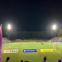 Photo taken at Tochigi Green Stadium by Taro M. on 9/3/2023