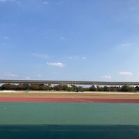 Photo taken at 舎人公園陸上競技場 by Taro M. on 11/20/2021