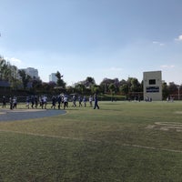 Photo taken at Football Field ITESM CSF by eRiKa on 4/20/2018