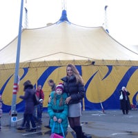 Photo taken at kobzov circus by Katya T. on 12/14/2014