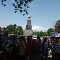 Bunderan Air Mancur Taman Yasmin Pasar Kaget Sekarang