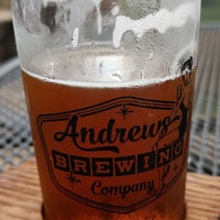 Photo taken at Andrews Brewing Company by Les A. on 7/26/2019