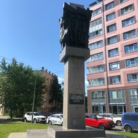 Photo taken at Памятник работникам завода им. Калинина by IМ on 6/8/2021