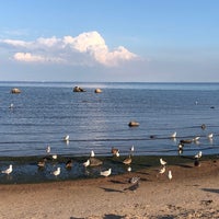 Photo taken at Пляж санатория «Северная Ривьера» by IМ on 8/11/2021