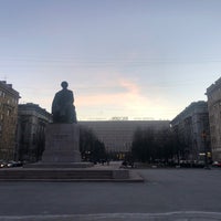 Photo taken at Памятник Чернышевскому by IМ on 3/24/2021
