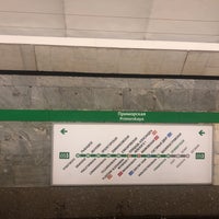 Photo taken at metro Primorskaya by IМ on 8/7/2021