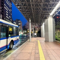 Photo taken at Kanazawa Sta. Kenrokuen Exit Bus Terminal by 新宿三丁目 on 4/8/2024