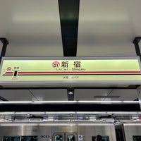 Photo taken at Keio Shinjuku Station (KO01) by 新宿三丁目 on 4/11/2024