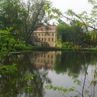 Photo taken at Krčský park by Michaela K. on 5/2/2014