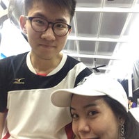 Photo taken at T.Thailand Badminton Club by Sherlock Y. on 3/31/2018