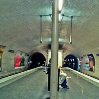 Photo taken at Métro Michel-Ange – Auteuil [9,10] by Marco B. on 7/21/2014