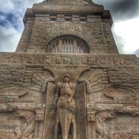 Photo taken at Monument to the Battle of the Nations by Anna K. on 11/7/2015