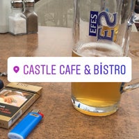 Photo taken at Castle Cafe &amp;amp; Bistro by Omur on 3/25/2018