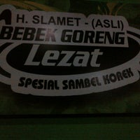 Bebek Goreng H Slamet Asli Now Closed Indonesian Restaurant In Yogyakarta