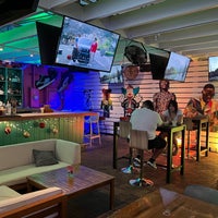 Foto tirada no(a) Grails Miami - Restaurant &amp;amp; Sports Bar por Teresa L. em 12/16/2021