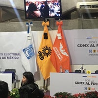 Photo taken at Instituto Electoral del Distrito Federal by Toño P. on 12/15/2017