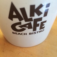 Photo taken at Alki Cafe by Ryan T. on 1/1/2015