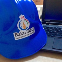 Photo taken at Baku Olimpic Village by Tagi T. on 1/26/2015